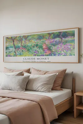 Immagine prodotto di Wallity, Artsmdfyty24-50120, Quadro decorativo incorniciato, Multicolore, Legno, 50 x 120 cm