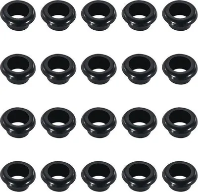 Produktbild von 20 schwarze Kabeldurchführungen, wasserdicht, Autokabelschutz