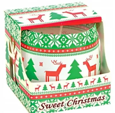 Produktbild von Adpal Sweet Christmas Duftkerze im Glas - Goździk