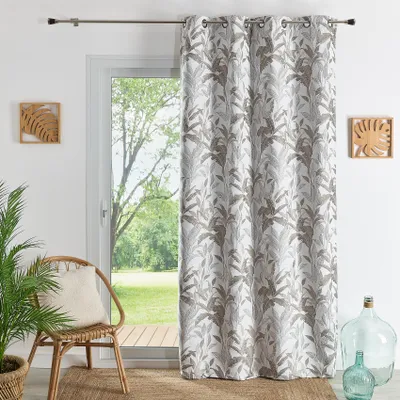 Produktbild von Jacquard-Vorhang Dschungel-Muster