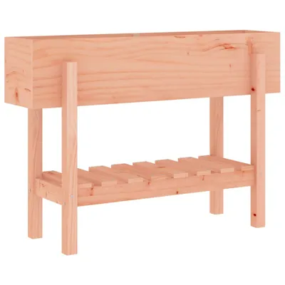 Image de vidaXL Lit surélevé 101x30x69 cm bois massif douglas