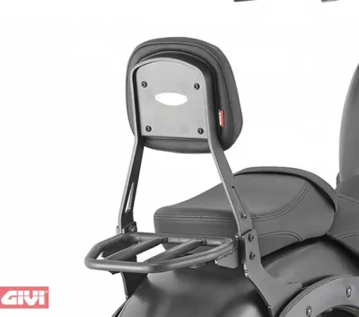 Produktbild von Sissybar GiVi mit Träger schwarz für Kawasaki Vulcan S 650 Bj. 2015 - 2019
