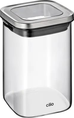 Produktbild von Dose CUBO, 1 Liter, eckig, Cilio