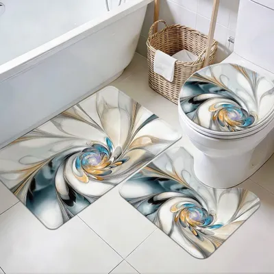 Immagine prodotto di Set di tre tappetini antiscivolo per il bagno