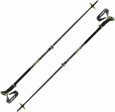 Zdjęcie produktu dla Leki Guide 2 Black/Neonyellow/Dark Anthracite 110 - 150 cm Kije trekkingowe