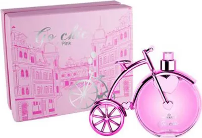 Produktbild von Tiverton "Go Chic pink" Damen Parfum eau de parfum 100 ml altes Fahrrad NEU