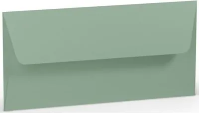 Produktbild von RÖSSLER 16400267 Briefhülle Paperado - DL, 100 g/qm, eucalyptus gerippt, Seidenfutter