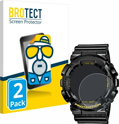Produktbild von 2x BROTECT Schutzfolie für Casio G-Shock GA-110GB-1A Displayschutz Displayschutzfolie Folie Matt Entspiegelungsfolie