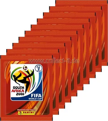 Produktbild von Panini WM 2010 - Sticker - 10 Tüten
