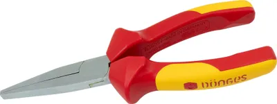 Obrázok produktu pre Ploché kliešte Dönges, ISO 5745, izolované VDE, 160 mm (dlhé kliešte)