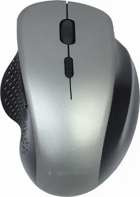 Produktbild von gembird Maus OPT WIRELESS 6 Tasten USB Nano-Empf. schw./grey