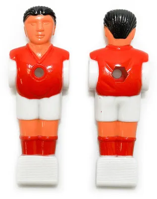 Immagine prodotto di Bandito - Figura professionale per birilli da 16 mm, rosso e bianco / 1 pezzo.