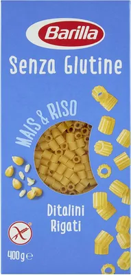 Produktbild von 14x Barilla Ditalini rigati 400g senza Glutine Glutenfrei pasta nudeln