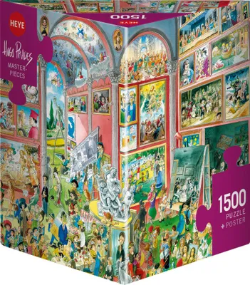 Produktbild von Heye Puzzle Masterpieces 1500 Teile Cartoon Puzzle 80x60 cm