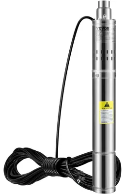 Image de Pompe submersible, pompe à puits - Puissance : 550W - Diamètre : 3 pouces - Débit : 35 litres par minute
