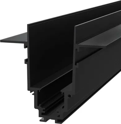 Immagine prodotto di Binario Da Incasso Moderno Busbar Trunkings S35 Alluminio Nero 2M