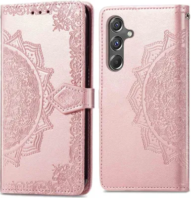 Produktbild von imoshion Mandala Klapphülle Samsung Galaxy A15 (5G/4G) - Rosé gold