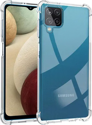 Obrázok produktu pre Puzdro pre Samsung Galaxy A12 / M12 Ochranný kryt proti nárazom Puzdro na mobilný telefón Transparentný kryt