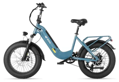 Productafbeelding van DYU FF500 48V14Ah elektrische fiets 20 inch - Blauw