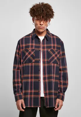 Produktbild von Urban Classics - Heavy Oversized Checked Hemd - M