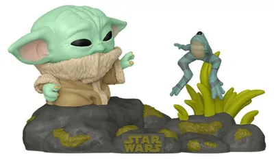 Immagine prodotto di Figurka Funko POP! Star Wars Il Mandaloriano Grogu con rana 721