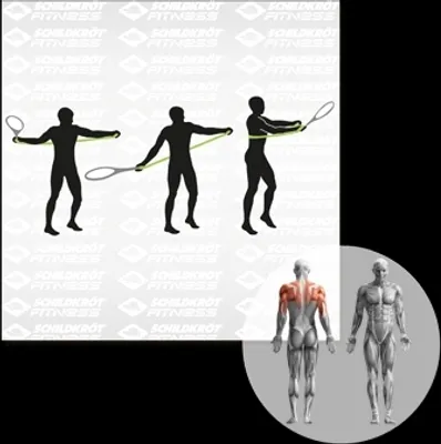Immagine prodotto di Fascia di allenamento SCHILDKRÖT Fascia elastica 15,0 kg grigio/verde