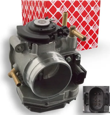 Produktbild von FEBI BILSTEIN 107030 Drosselklappe für VW Golf IV Schrägheck (1J1) Golf IV Variant (1J5) Bora Limousine (1J2) Bora Variant (1J6) für SKODA