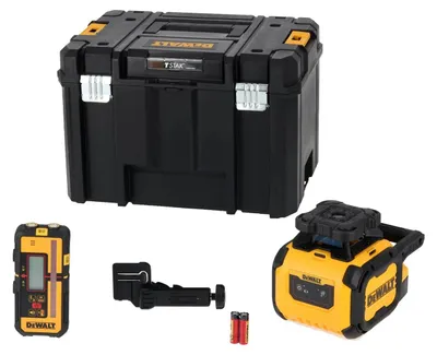 Produktbild von DEWALT Rotationslaser, Rot, Lot, Batterie DCLE05211R-XJ