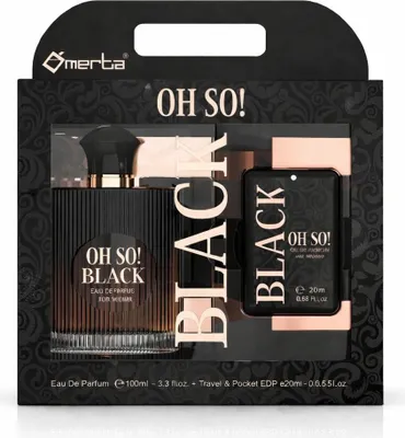 Produktbild von Omerta  Oh So! Black Eau de Parfum Geschenkset
