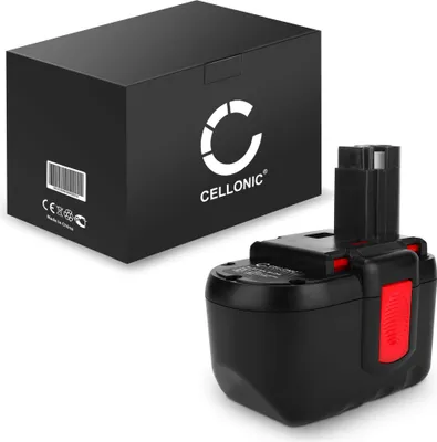 Image de CELLONIC 1x Batterie pour Outil Compatible avec Bosch 1660, 3960, 12524, BAT030 - (3000mAh, 24V)