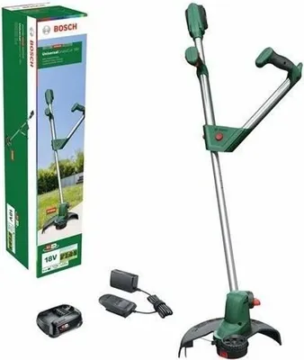 Image de Coupe-bordures Bosch UniversalGrassCut 18-260, Batterie et Chargeur Inclus, PowerForAll, IntelliFEED