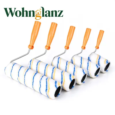 Produktbild von Farbroller Malerwalze Wandfarbe, 360° drehbar, kaum Haarausfall 4 Zoll