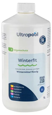 Produktbild von Ultrapool Wintermittel Winterfit Pool Überwinterung – Winterschutz gegen Kalk und Algen 1 L / 5 L (1 x 1 L)