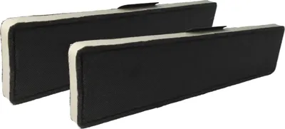 Produktbild von vhbw 2x Aktivkohlefilter kompatibel mit Miele DA 2806 / BRWS, DA 1200, DA 1255, DA 1180, DA 1260, DA 1280 Dunstabzugshaube - 43 x 10 x 2 cm