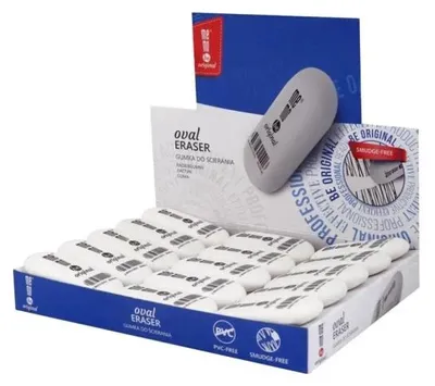 Image de MemoBe gomme ovale blanc (30pcs)