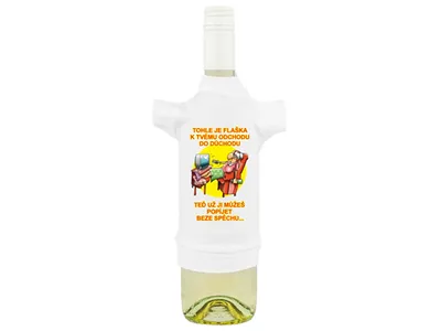 Obrázek produktu pro Tričko na láhev pro důchodkyně