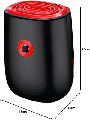 Produktbild von Luftentfeuchter - Tragbarer elektrischer Luftentfeuchter - Leiser 800 ml Wassertank - UV-Sterilisation - 220V EU-Stecker - Schwarz