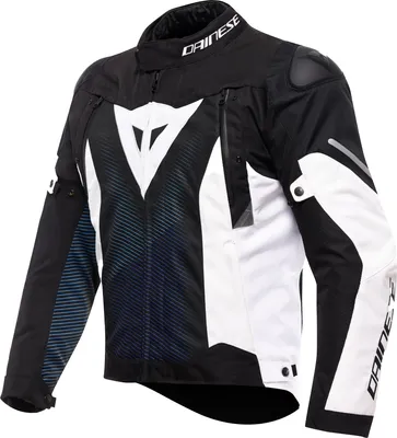 Produktbild von Dainese Super Sprint D-Dry wasserdichte Motorrad Textiljacke, schwarz/blau/weiß, 58