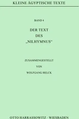 Produktbild von Der Text des ""Nilhymnus""