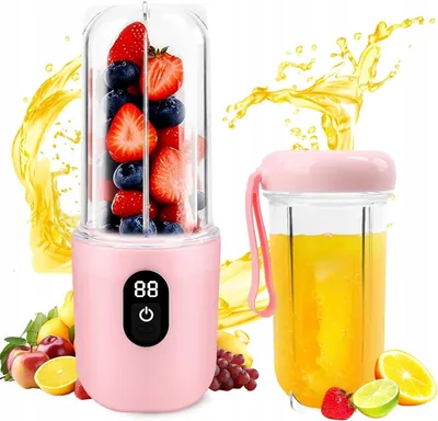 Zdjęcie produktu dla Przenośny Blender Elektryczny Do Soków Z Wyświetlaczem Bezprzewodowa 1500