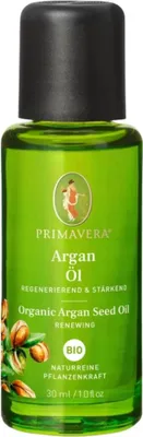 Produktbild von PRIMAVERA Arganöl bio regenerierend und stärkend, 30 ml Öl