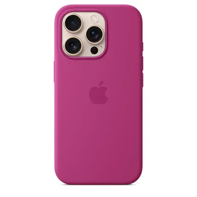 Immagine prodotto di Custodia in silicone Apple iPhone 16 Pro MYYN3ZM/A Fucsia -  / OVP