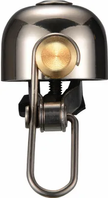 Produktbild von ROCKBROS Fahrradklingel Mini Glocke klassisisch Klingel ca.75DB hell silber