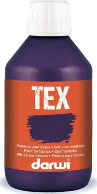 Obrázek produktu pro Darwi Tex Barva na látky Purple 250 ml 1 ks