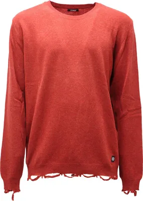 Obrázek produktu pro 4962AF maglione uomo OFFICINA36 rezavě hnědý vlněný svetr pánský