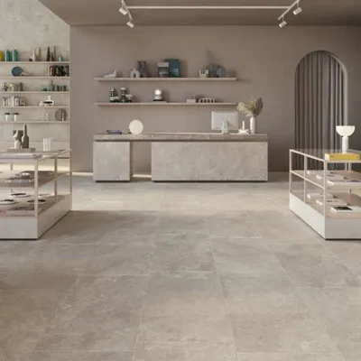 Imagen del producto de CASA39: Gres porcelánico con efecto piedra, 30x60 cm, marca Supergres, modelo Whisper