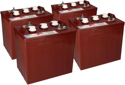 Immagine prodotto di 4x Trojan T-105 Plus 6V 225Ah Batterie a ciclo profondo (24V)