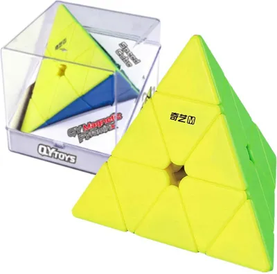 Produktbild von Pyramix Würfel, bunt, stabile Verpackung, Geburtstagsgeschenk, 3x3x3 Layout