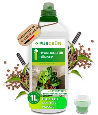 Produktbild von Purgrün Hydrokultur-Dünger 1 Liter