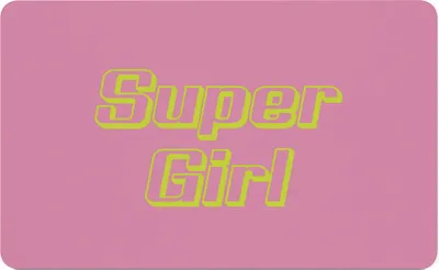 Produktbild von PPD Supergirl D@H D@H Tray, Frühstücksbrettchen, Brettchen, Frühstück, Resopal, Rosa, 586003087